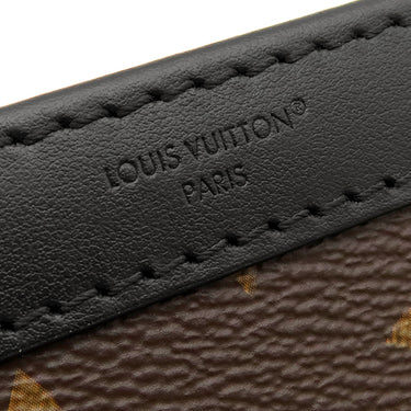 ルイヴィトン LOUIS VUITTON ガストン ウェアラブル ウォレット M14036 モノグラム×ブラック モノグラムマカサー ショルダーバッグ シルバー金具