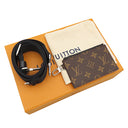 ルイヴィトン LOUIS VUITTON ガストン ウェアラブル ウォレット M14036 モノグラム×ブラック モノグラムマカサー ショルダーバッグ シルバー金具