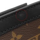 ルイヴィトン LOUIS VUITTON ガストン ウェアラブル ウォレット M14036 モノグラム×ブラック モノグラムマカサー ショルダーバッグ シルバー金具