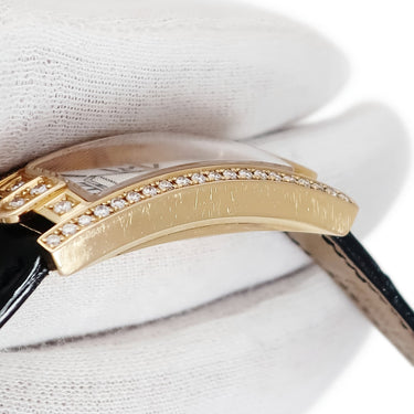 腕時計 ハリーウィンストン Harry Winston レディ アヴェニューC 330LQR AVCQHM19RR002 クオーツ レディース K18PG無垢 純正ダイヤ シェル