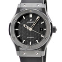 腕時計 ウブロ HUBLOT クラシック フュージョン ブラックマジック セラミック 542.CM.1770.RX 自動巻き メンズ カーボン デイト