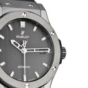 腕時計 ウブロ HUBLOT クラシック フュージョン ブラックマジック セラミック 542.CM.1770.RX 自動巻き メンズ カーボン デイト
