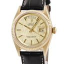 腕時計 ロレックス ROLEX デイデイト 36 1803 自動巻き メンズ 31番 K18YG無垢 シャンパン モザイク 70年代 ヴィンテージ