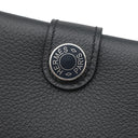 エルメス HERMES R.M.S ブラック エバーカラー カードケース シルバー金具 黒 2つ折り 名刺入れ ブラックラッカー