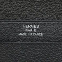 エルメス HERMES R.M.S ブラック エバーカラー カードケース シルバー金具 黒 2つ折り 名刺入れ ブラックラッカー