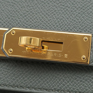 エルメス HERMES バーキン30 ヴェールアマンド ヴォーエプソン ハンドバッグ ゴールド金具