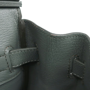 エルメス HERMES バーキン30 ヴェールアマンド ヴォーエプソン ハンドバッグ ゴールド金具
