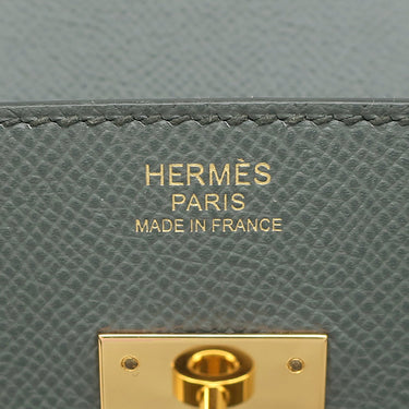 エルメス HERMES バーキン30 ヴェールアマンド ヴォーエプソン ハンドバッグ ゴールド金具