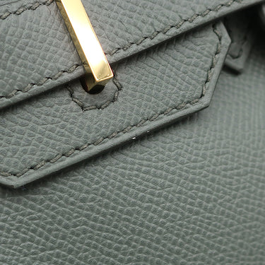 エルメス HERMES バーキン30 ヴェールアマンド ヴォーエプソン ハンドバッグ ゴールド金具