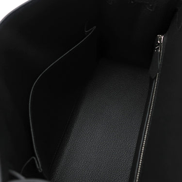 エルメス HERMES ケリー25 外縫い ブラック ヴォーエプソン 2WAYバッグ シルバー金具 新品 未使用 エレクトラム金具 2026年製