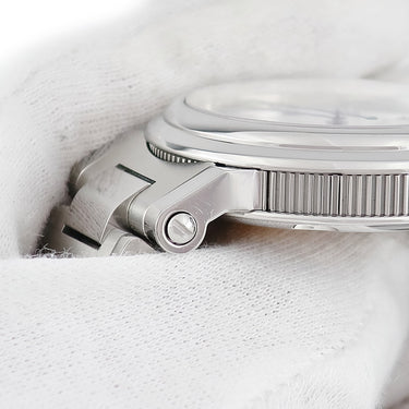 腕時計 ブレゲ BREGUET マリーンII ラージデイト 5817ST/12/SM0 自動巻き メンズ ギョウシェ ローマン 青針 コインエッジ