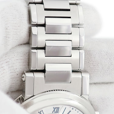 腕時計 ブレゲ BREGUET マリーンII ラージデイト 5817ST/12/SM0 自動巻き メンズ ギョウシェ ローマン 青針 コインエッジ