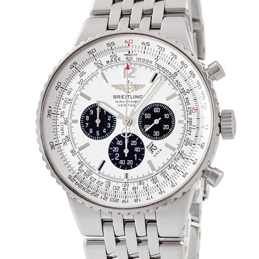 腕時計 ブライトリング BREITLING ナビタイマー ヘリテージ A355G11NP A35350 自動巻き メンズ OH済 クロノグラフ スモールセコンド