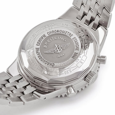 腕時計 ブライトリング BREITLING ナビタイマー ヘリテージ A355G11NP A35350 自動巻き メンズ OH済 クロノグラフ スモールセコンド