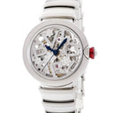 腕時計 ブルガリ BVLGARI ルチェア スケルトン LUP33SKSDL 103518 自動巻き レディース 純正ダイヤ 青針 雪の結晶 日本限定
