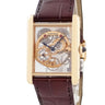 腕時計 カルティエ Cartier タンク ルイ カルティエ サファイア スケルトン WHTA0002 手巻き メンズ K18PG無垢 角型