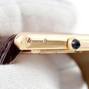 腕時計 カルティエ Cartier タンク ルイ カルティエ サファイア スケルトン WHTA0002 手巻き メンズ K18PG無垢 角型