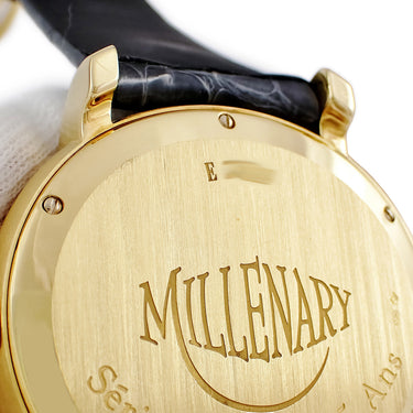 腕時計 オーデマピゲ AUDEMARS PIGUET ミレネリー スターホイール 25898BA/O/0003VE/01 自動巻き メンズ K18YG無垢 アイボリー 楕円形