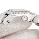 腕時計 カルティエ Cartier マイヨン ドゥ カルティエ スモールモデル WJBJ0003 クオーツ レディース K18WG無垢 純正ダイヤ シルバー