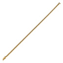喜平 KIHEI K18 18金 21cm 5.3g 12面トリプル イエローゴールド K18YG ブレスレット 造幣局検定マーク ※ショッピングローン対応していません