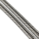 喜平 KIHEI pt900 50.3cm 30.6g 8面 トリプル プラチナシルバー Pt900 ネックレス 造幣局検定マーク ※ショッピングローン対応していません。