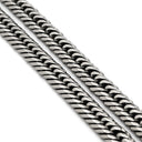 喜平 KIHEI Pt1000 18金 50.6cm 51.4g 12面トリプル プラチナシルバー Pt1000 ネックレス 造幣局検定マーク ※ショッピングローン対応していません