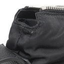 サルヴァトーレ・フェラガモ Salvatore Ferragamo カットアウト 241499 ブラック ナイロン レザー ショルダーバッグ シルバー金具 黒 斜め掛け