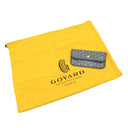 ゴヤール GOYARD サンルイPM グレー PVCコーティングキャンバス ゴヤールディンキャンバス シュヴロッシュカーフスキン トートバッグ リバーシブル ヘリンボーン