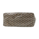ゴヤール GOYARD サンルイPM ブラック PVCコーティングキャンバス ゴヤールディンキャンバス シュヴロッシュカーフスキン トートバッグ リバーシブル ヘリンボーン