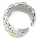 ブチェラッティ BUCCELLATI ブロッサム ヴェルメイユ エターナル シルバー×ゴールド シルバー925 GP リング 指輪 AG925 GP スターリングシルバー 花 9.5号