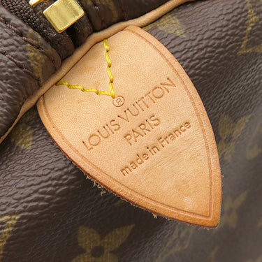 ルイヴィトン LOUIS VUITTON キーポル 55 M41424 モノグラム モノグラムキャンバス ボストンバッグ ゴールド金具 旅行カバン 茶 鍵1本欠品