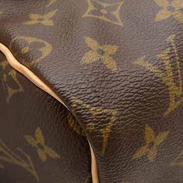 ルイヴィトン LOUIS VUITTON キーポル 55 M41424 モノグラム モノグラムキャンバス ボストンバッグ ゴールド金具 旅行カバン 茶 鍵1本欠品