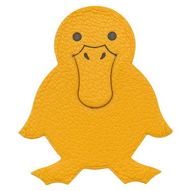 エルメス HERMES ピカブック アヒル カリー シェーブル 小物 黄色 アニマルモチーフ