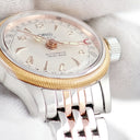 腕時計 オリス ORIS ビッグクラウン ポインターデイト 01 584 7550 4361-07 8 14 63 自動巻き レディース OH済 ローズゴールドPVD
