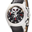 腕時計 コルム CORUM バブル ジョリーロジャー 285.140.20 自動巻き メンズ クロノグラフ スカル スモールセコンド デイト 限定
