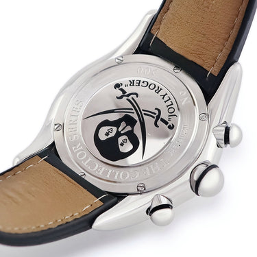 腕時計 コルム CORUM バブル ジョリーロジャー 285.140.20 自動巻き メンズ クロノグラフ スカル スモールセコンド デイト 限定
