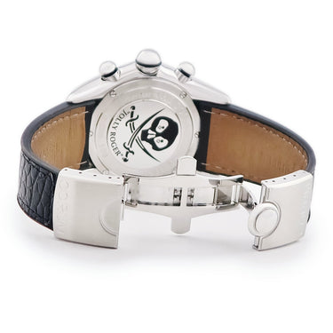 腕時計 コルム CORUM バブル ジョリーロジャー 285.140.20 自動巻き メンズ クロノグラフ スカル スモールセコンド デイト 限定