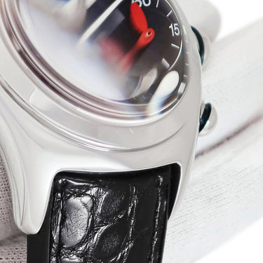 腕時計 コルム CORUM バブル ジョリーロジャー 285.140.20 自動巻き メンズ クロノグラフ スカル スモールセコンド デイト 限定