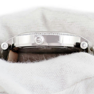 腕時計 ハリーウィンストン Harry Winston プルミエール 31mm PRNQHM31WW001 クオーツ レディース K18WG無垢 純正ダイヤ シェル バー