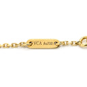 ヴァンクリーフアーペル Van Cleef & Arpels スウィート アルハンブラ VCARF68800 パールホワイト×イエローゴールド K18YG マザーオブパール ブレスレット K18 18金 パール