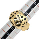 カルティエ Cartier パンテール ドゥ カルティエ B4074100 イエローゴールド K18YG オニキス ツァボライトガーネット #56 リング 指輪 Au750 オニキス ツァボライト 15.5号