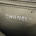 シャネル CHANEL シェブロ チェーン ショルダー シルバーグレー レザー ショルダーバッグ ココマーク エンベロープ