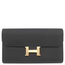 エルメス HERMES コンスタンス トゥーゴー ブラック ヴォーエプソン 長財布 ゴールド金具 黒 ショルダー 2025年製