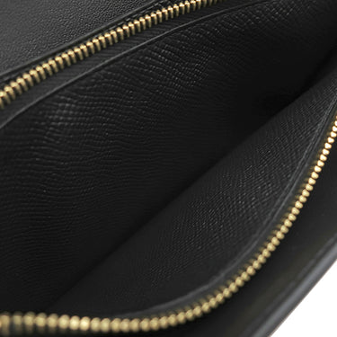 エルメス HERMES コンスタンス トゥーゴー ブラック ヴォーエプソン 長財布 ゴールド金具 黒 ショルダー 2025年製