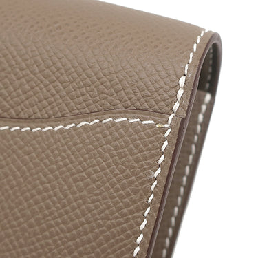 エルメス HERMES コンスタンス トゥーゴー エトゥープ ヴォーエプソン 長財布 ゴールド金具 グレージュ 2025年製