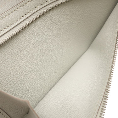 エルメス HERMES ベアンスフレ べトン アリゲーターマット 長財布 シルバー金具 クロコ 二つ折り