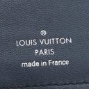 ルイヴィトン LOUIS VUITTON ポルトフォイユ クレア M81171 ネイビー モノグラムマヒナ 二つ折り財布 シルバー金具 グラデーション フライトモード