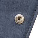 ルイヴィトン LOUIS VUITTON ポルトフォイユ クレア M81171 ネイビー モノグラムマヒナ 二つ折り財布 シルバー金具 グラデーション フライトモード