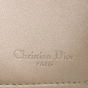 クリスチャン・ディオール Christian Dior レディ ディオール ロータスウォレット ゴールド カーフ 三つ折り財布 ゴールド金具 Lotus 小銭入れ チャーム付き