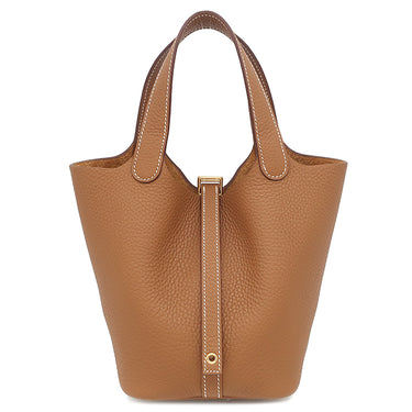 エルメス HERMES ピコタンロック 18 PM ゴールド トリヨンクレマンス ハンドバッグ ゴールド金具 新品 未使用 2025年製